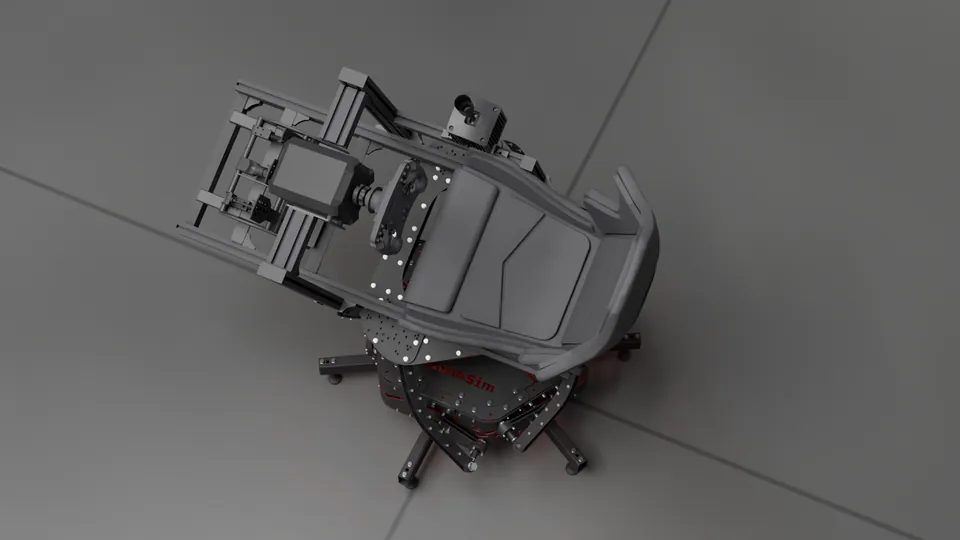 MK3 rolling, rear view
