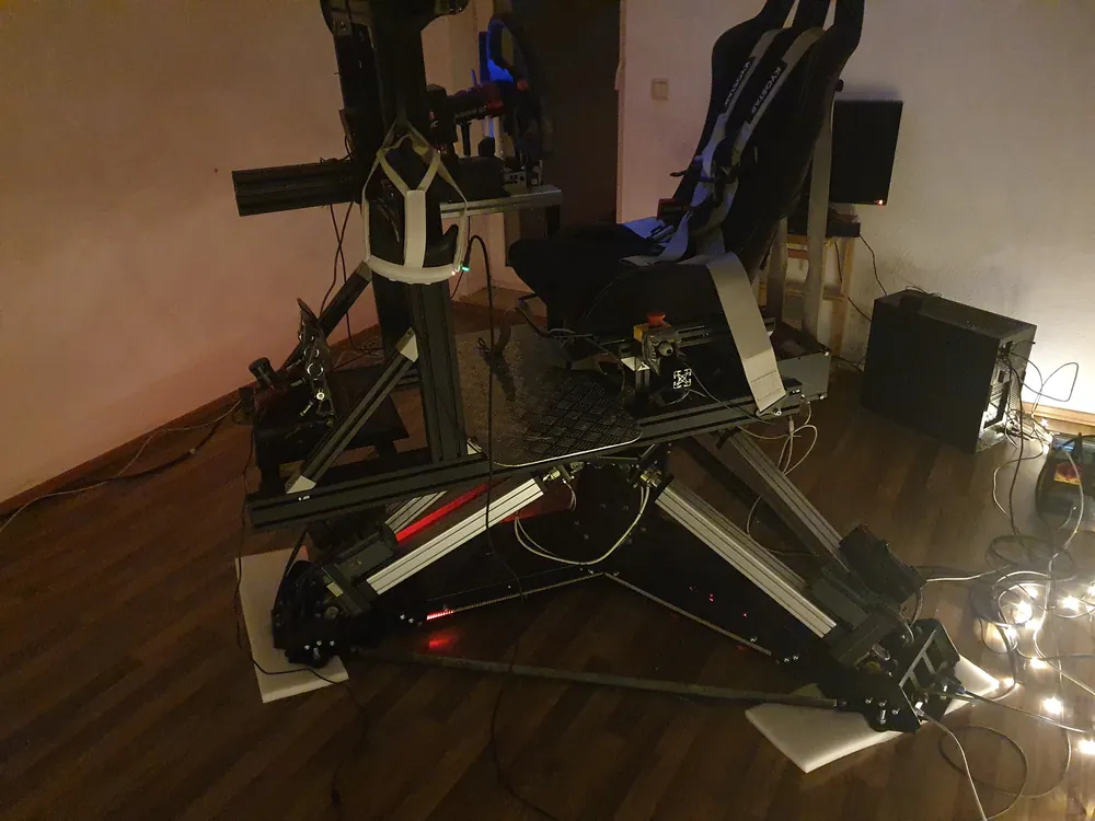 Cockpit and base from the side